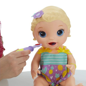 عروسک بیبی الایو مدل Baby Alive Snackin Lily-اسباب بازی